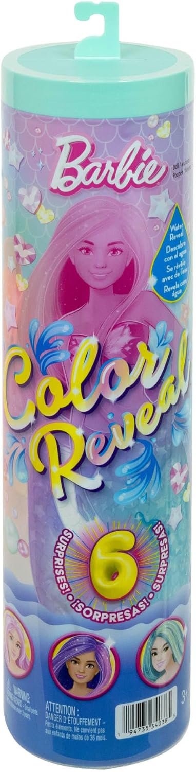 Barbie Color Reveal Mermaid Series Doll